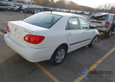 2004 Toyota Corolla Ce from USA, damaged, VIN 2T1BR32EX4C244310